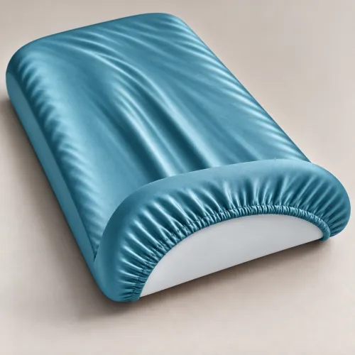 Комплект постельного белья в коляску 60*80 Satin Light Pro 10-008 Blue - 3