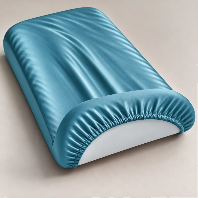 Комплект постельного белья в коляску 60*80 Satin Light Pro 10-008 Blue - 2