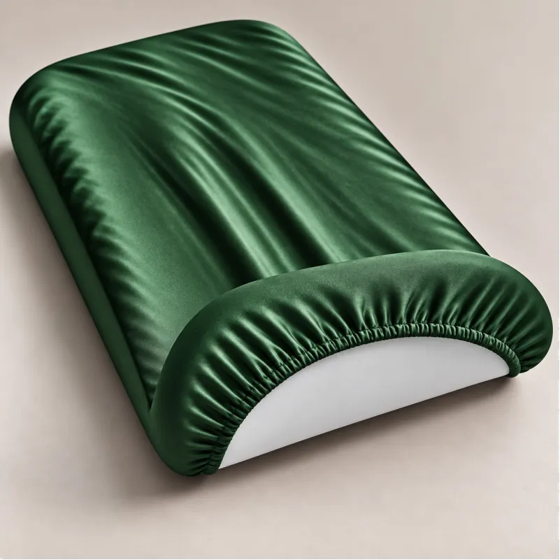 Комплект постельного белья в коляску 60*80 Satin Light Pro 10-009 Green - 3