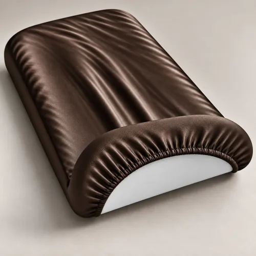 Комплект постельного белья в коляску 60*80 Satin Light Pro 10-010 Brown - 3