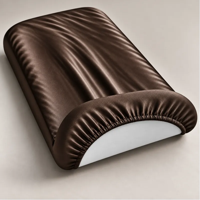 Комплект постельного белья в коляску 60*80 Satin Light Pro 10-010 Brown - 2