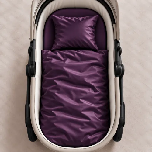 Комплект постельного белья в коляску 60*80 Satin Light Pro 10-012 Violet - 2