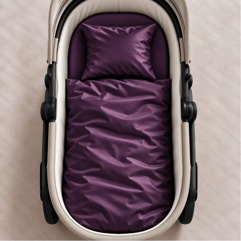 Комплект постельного белья в коляску  60*80 Satin Light Pro 10-012 Violet - 1