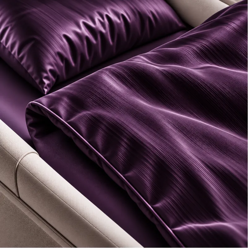Комплект постельного белья в коляску  60*80 Satin Light Pro 10-012 Violet - 3