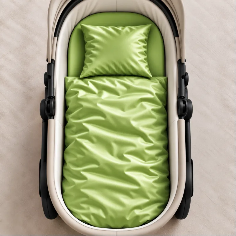 Комплект постельного белья в коляску 60*80 Satin Light Pro 10-013 Lettuce - 1