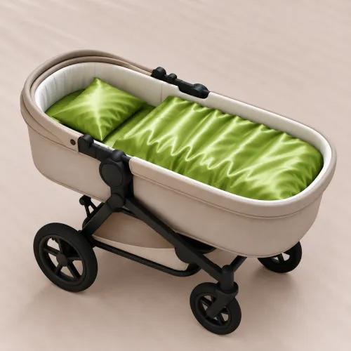 Комплект постельного белья в коляску 60*80 Satin Light Pro 10-013 Lettuce - 1