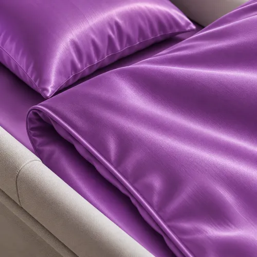 Комплект постельного белья в коляску 60*80 Satin Light Pro 10-018 Lilac - 4