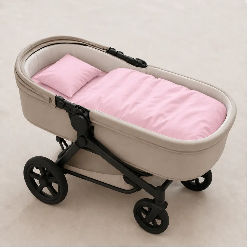 Комплект постельного белья в коляску 60*80 Satin Premium 00199 Laura