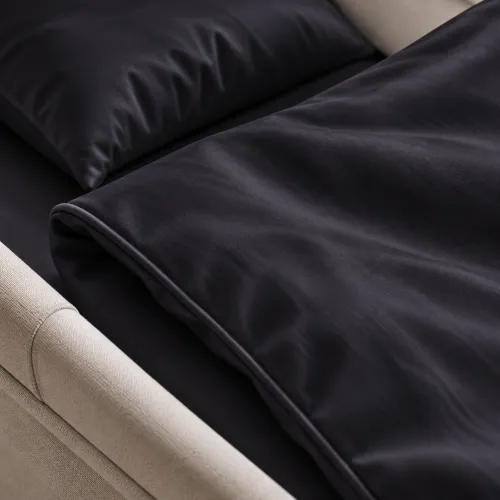 Комплект постельного белья в коляску 60*80 Satin Premium 0055 Black Pearl - 4