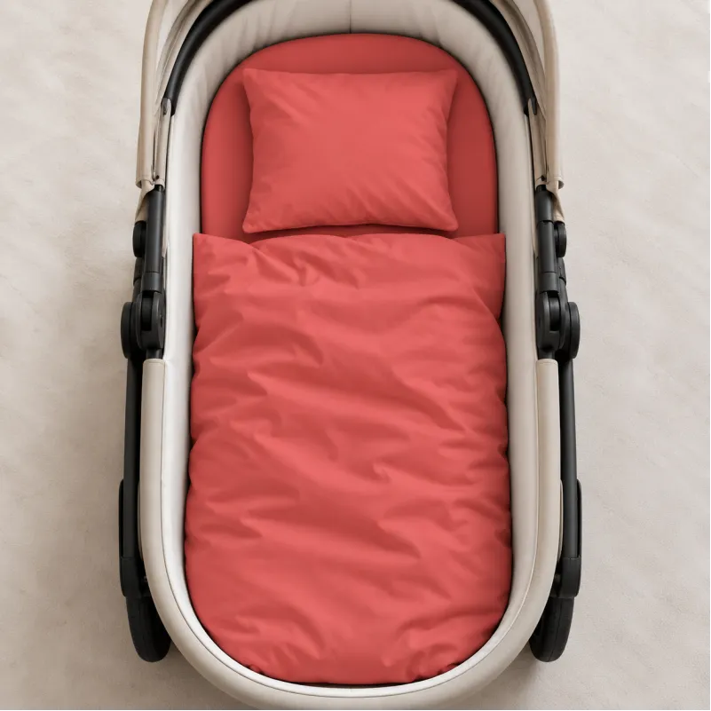 Комплект постельного белья в коляску 60*80 Satin Premium 0132 Silvia - 1