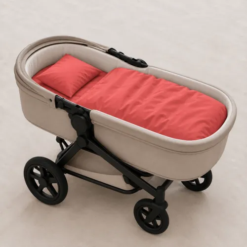 Комплект постельного белья в коляску 60*80 Satin Premium 0132 Silvia - 1