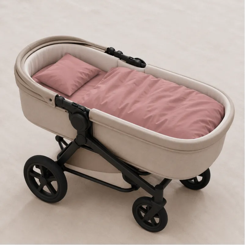 Комплект постельного белья в коляску 60*80 Satin Premium 0165 Estella