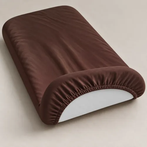 Комплект постельного белья в коляску 60*80 Satin Premium 0211 Cacao - 3
