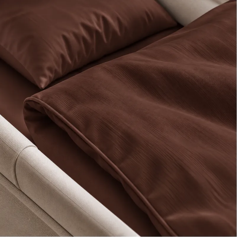 Комплект постельного белья в коляску 60*80 Satin Premium 0211 Cacao - 3