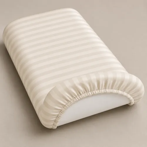 Комплект постельного белья в коляску 60*80 Satin Stripe 30-0004 Cream - 4