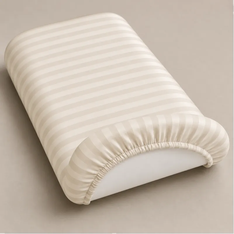 Комплект постельного белья в коляску 60*80 Satin Stripe 30-0004 Cream - 3