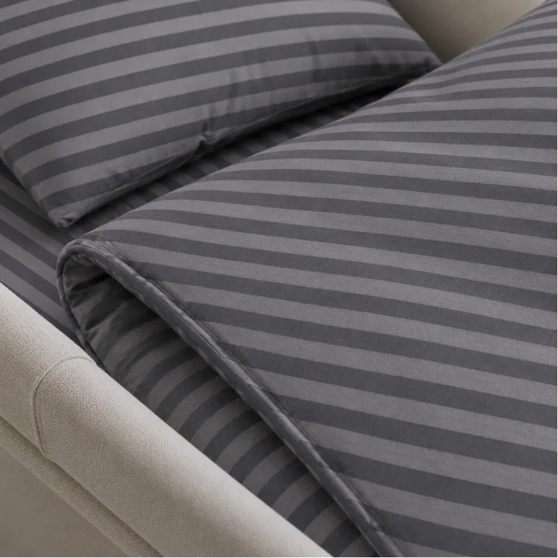 Комплект постельного белья в коляску 60*80 17-0611 Stripe Black - 3