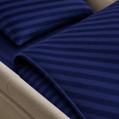 Комплект постельного белья в коляску 60*80 17-0609 Stripe Blue - 3