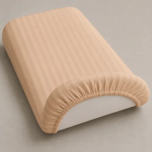 Комплект постельного белья в коляску 60*80 Ranforce Elite 17-0602 Stripe Creamy - 3