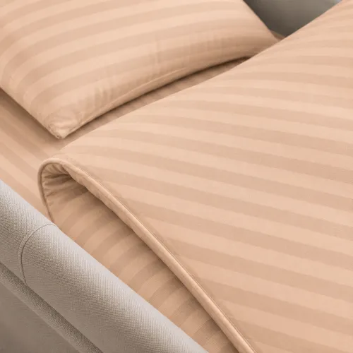 Комплект постельного белья в коляску 60*80 Ranforce Elite 17-0602 Stripe Creamy - 4