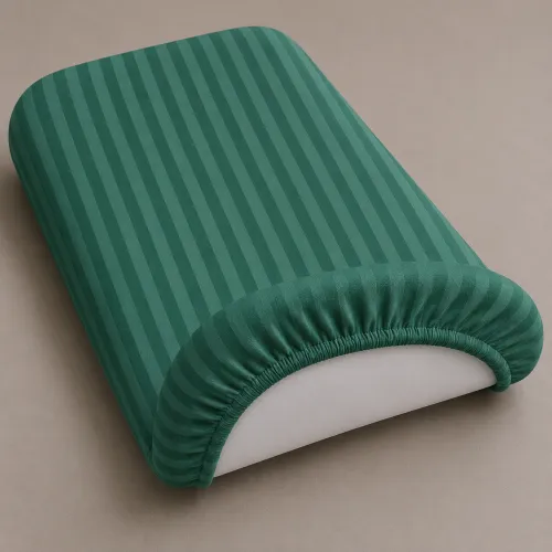 Комплект постельного белья в коляску 60*80 17-0612 Stripe Emerald - 4