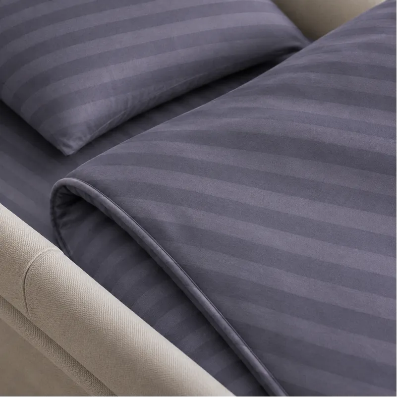 Комплект постельного белья в коляску 60*80 Ranforce Elite 17-0601 Stripe Gray - 3