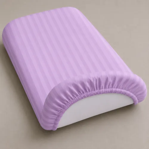 Комплект постельного белья в коляску 60*80 17-0618 Stripe Purple - 4