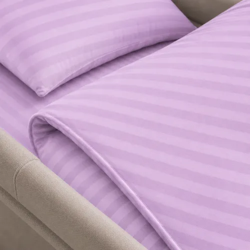 Комплект постельного белья в коляску 60*80 17-0618 Stripe Purple - 3