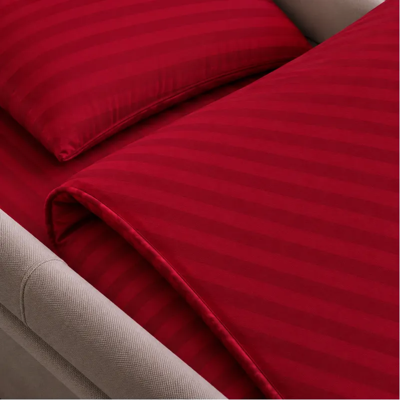 Комплект постельного белья в коляску 60*80 17-0608 Stripe Red - 2