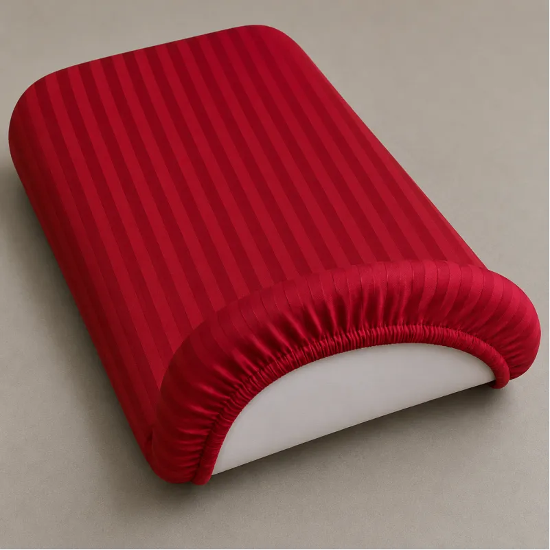 Комплект постельного белья в коляску 60*80 17-0608 Stripe Red - 3
