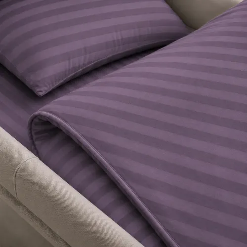 Комплект постельного белья в коляску 60*80 Ranforce Elite 17-0603 Stripe Violet - 4