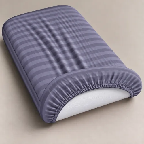 Комплект постельного белья в кроватку 90*110 Ranforce Elite 17-0601 Stripe Gray - 4