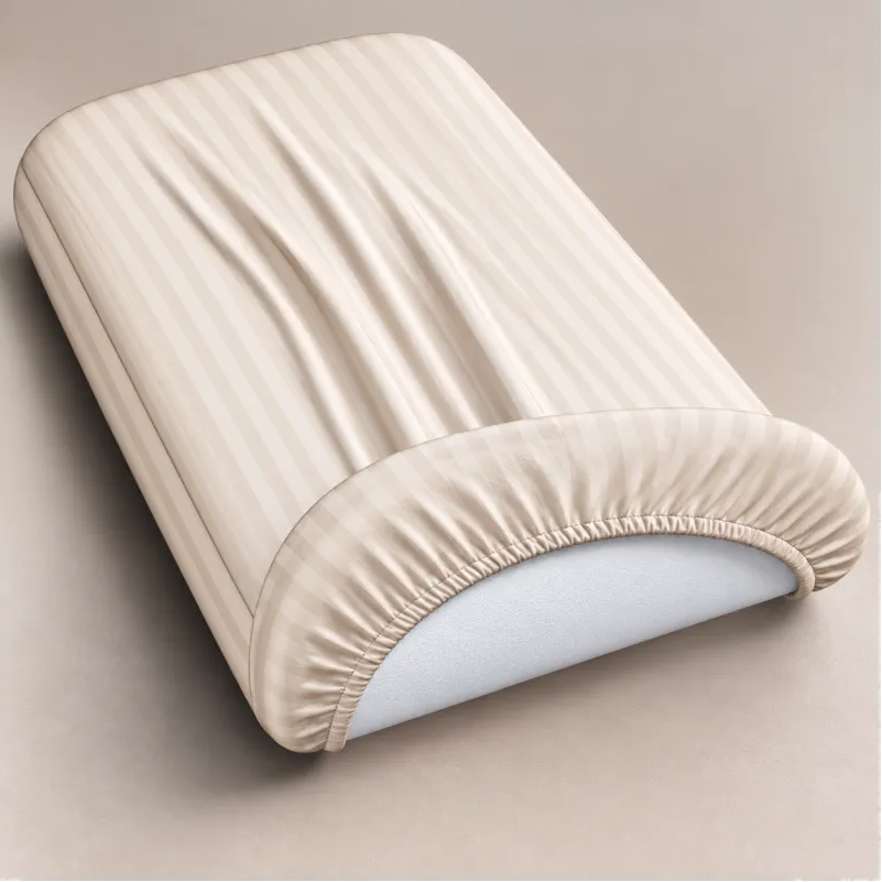 Комплект постельного белья в кроватку 90*110 17-0604 Stripe Yellow - 3