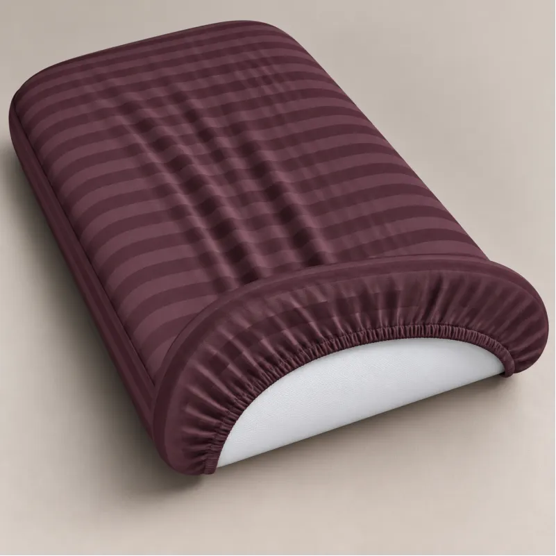 Комплект постельного белья в кроватку 90*110 17-0617 Stripe Brown - 3