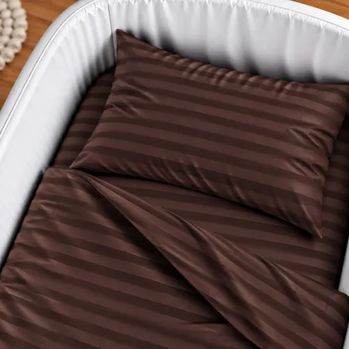 Комплект постельного белья в кроватку 90*110 Satin Jacquard Lorenzo - 4