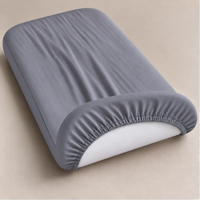 Комплект постельного белья в кроватку 90*110 Satin Light Pro 10-004 Gray - 3