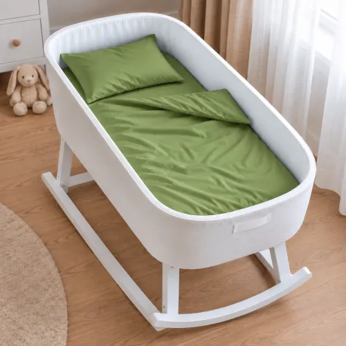 Комплект постельного белья в кроватку 90*110 Satin Light Pro 10-013 Lettuce - 1