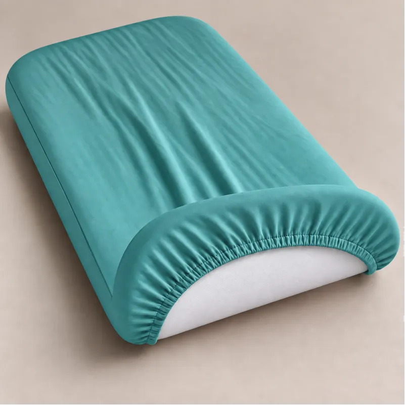Комплект постельного белья в кроватку 90*110 Satin Light Pro 10-015 Sea wave - 3