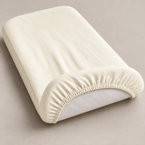 Комплект постельного белья в кроватку 90*110 Satin Premium 0840 Ivory - 4