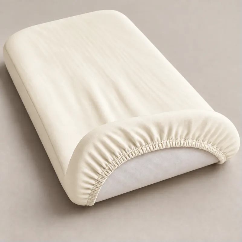 Комплект постельного белья в кроватку 90*110 Satin Premium 0840 Ivory - 3