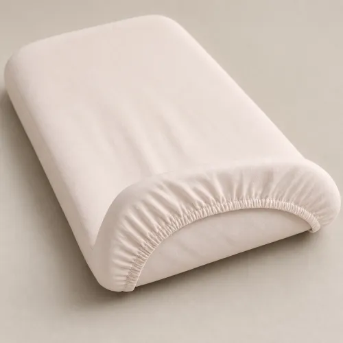 Комплект постельного белья в кроватку  90*110 Poplin Line "002 Milky White" - 4