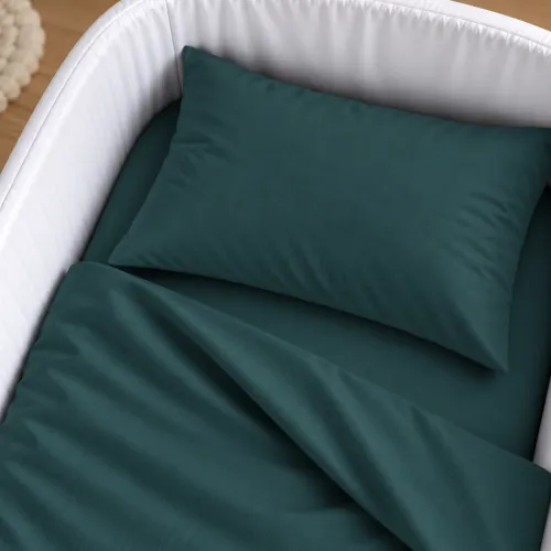 Комплект постельного белья в кроватку  90*110 Poplin Line "091 Emerald" - 3