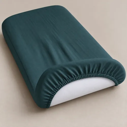 Комплект постельного белья в кроватку  90*110 Poplin Line "091 Emerald" - 4