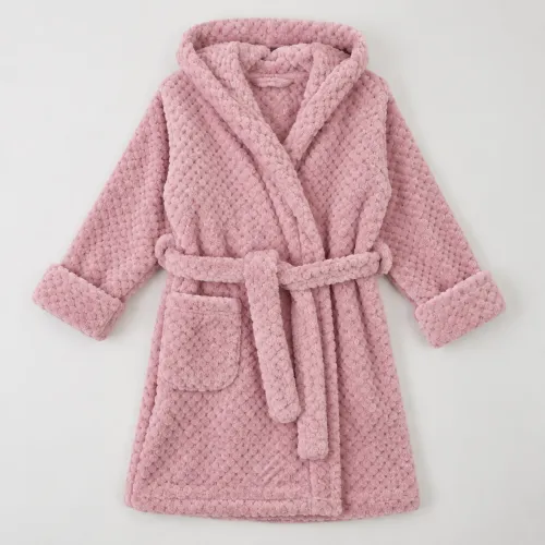  Халат детский утепленный "Snuggle Star" pink-peach - 1