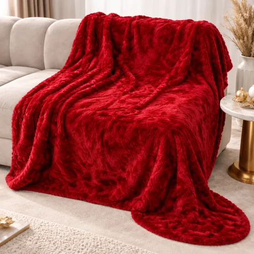 Плед №1015 Aurora Red - 1
