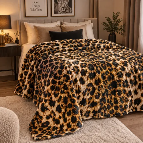 Плед "Cozy Touch" Leopard