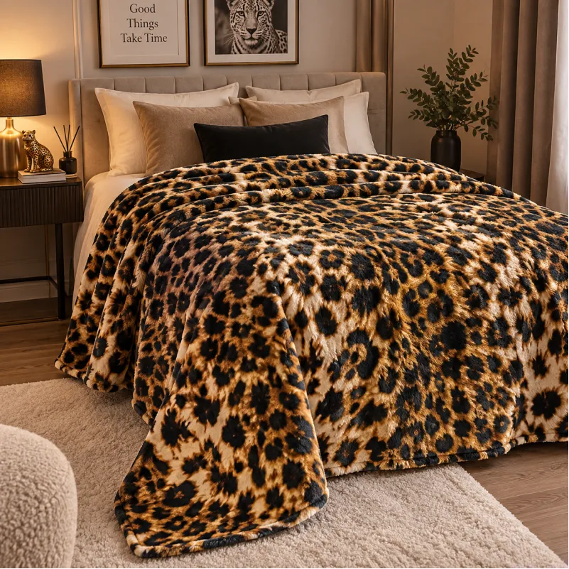 Плед "Cozy Touch" Leopard