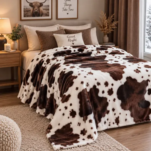 Плед "Cozy Touch" Cow