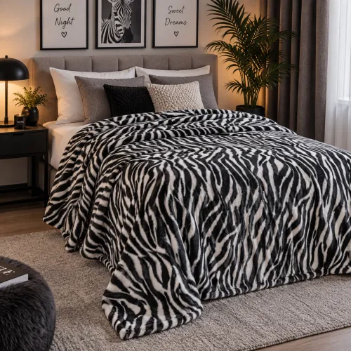 Плед "Cozy Touch" Zebra