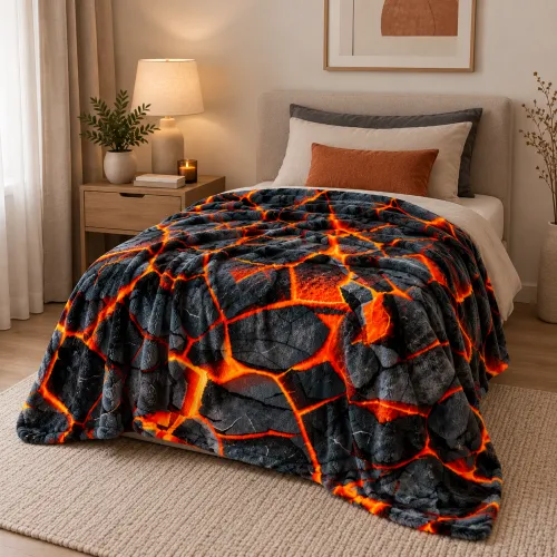 Плед "Cozy Touch" Lava